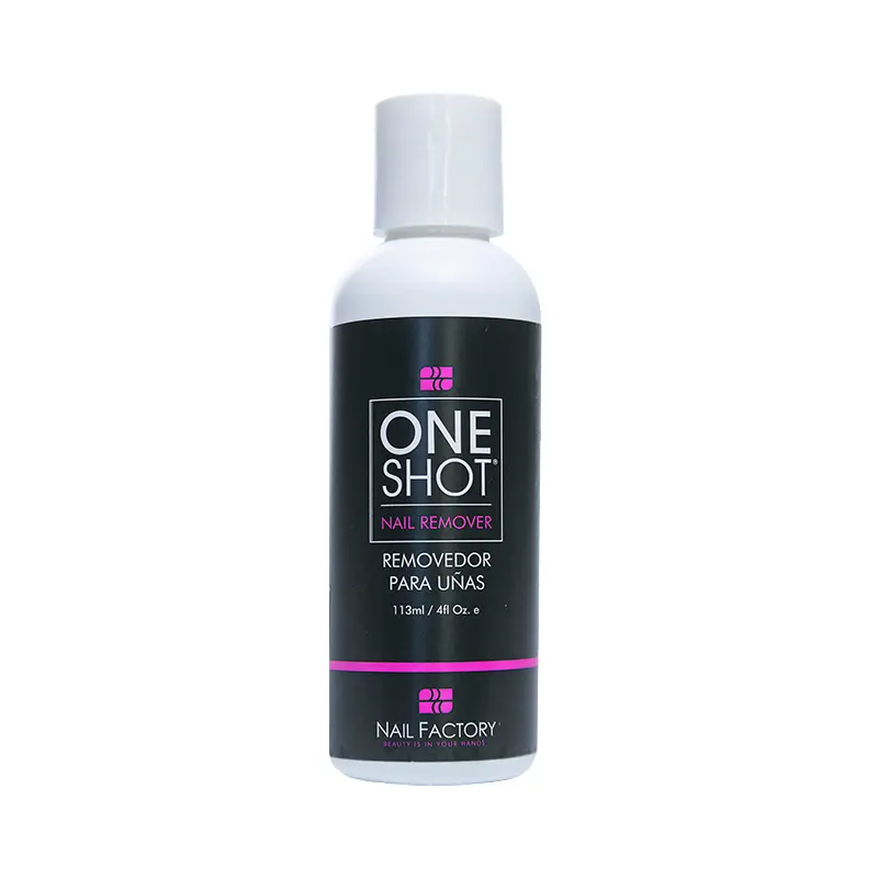 [LCLIQ4OZ0001] Remover One Shot | Líquido Removedor de Uñas con Aloe Vera | 4 Oz