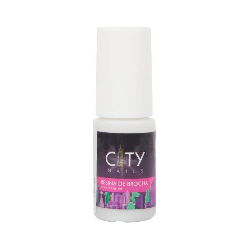 [CNADH5GR0003] Brush Resin City Nails | Resina de Brocha | 0.5 Oz