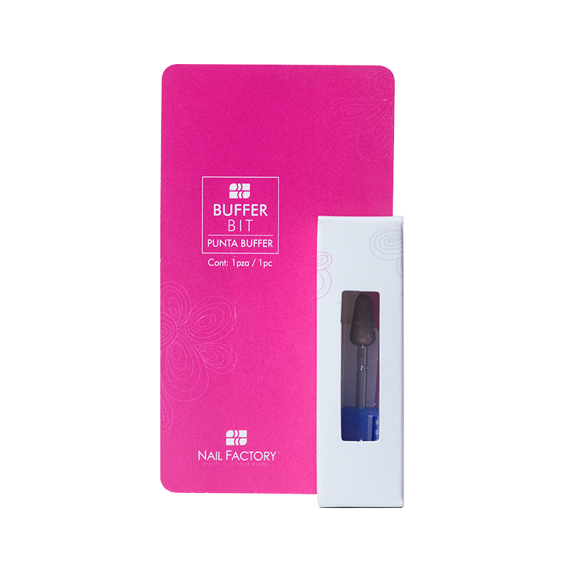[NFHER1PZ0051] Punta Buffer Nail Factory | Punta Diamantada para Drill de Alto Rendimiento para Manicure Ruso | Cónica