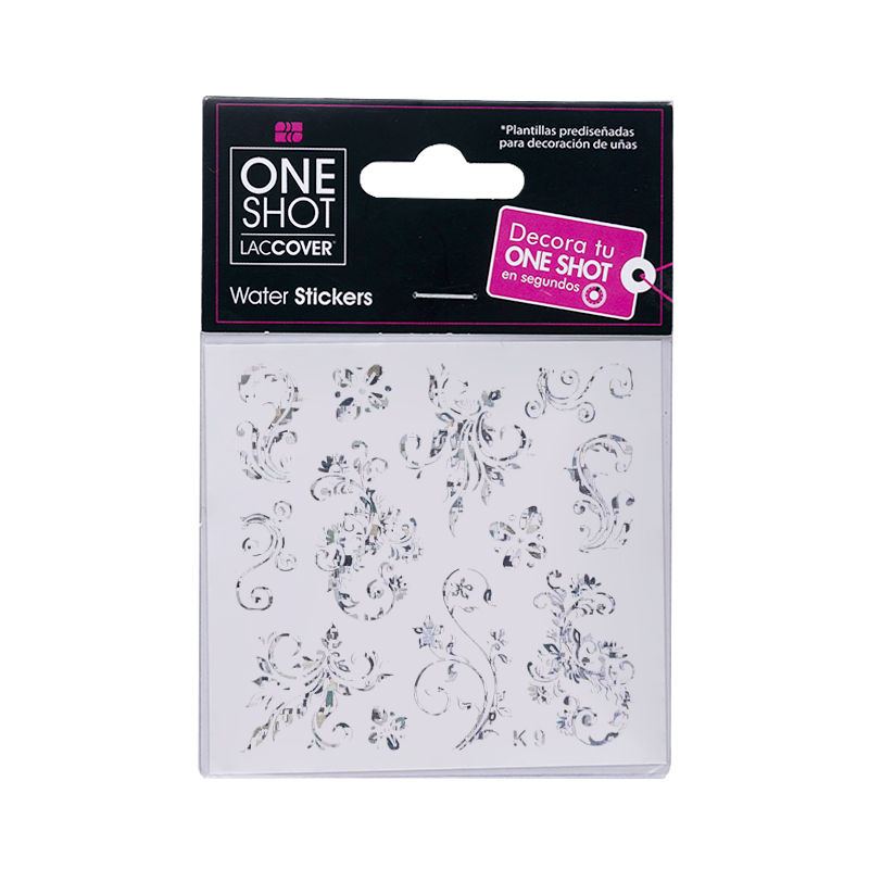 Stickers De Agua Para Uñas One Shot K 09 Holo 14