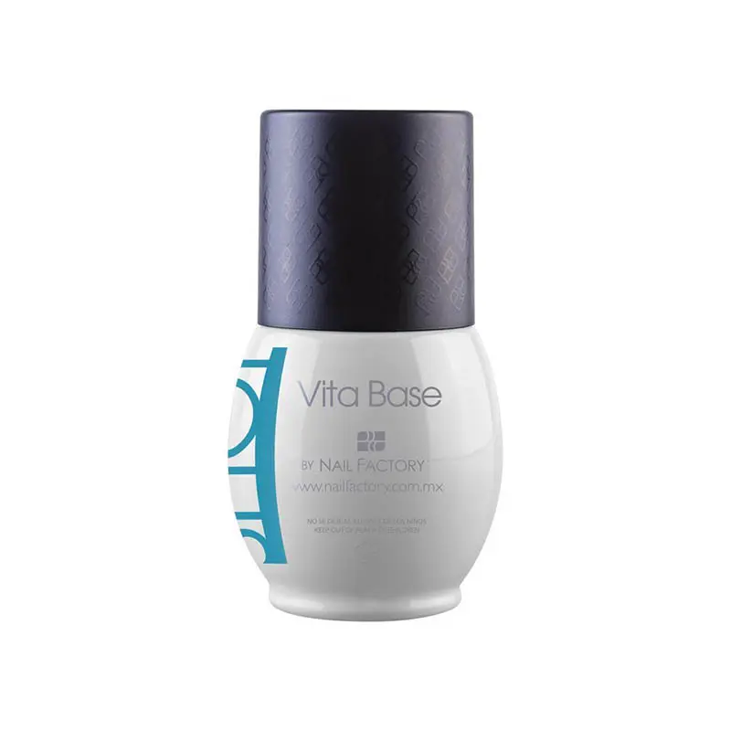 [LCGES05Z0131] Vita Base One Shot | Base Coat adicionada con Calcio, Queratina y Vitaminas | 0.5 Oz
