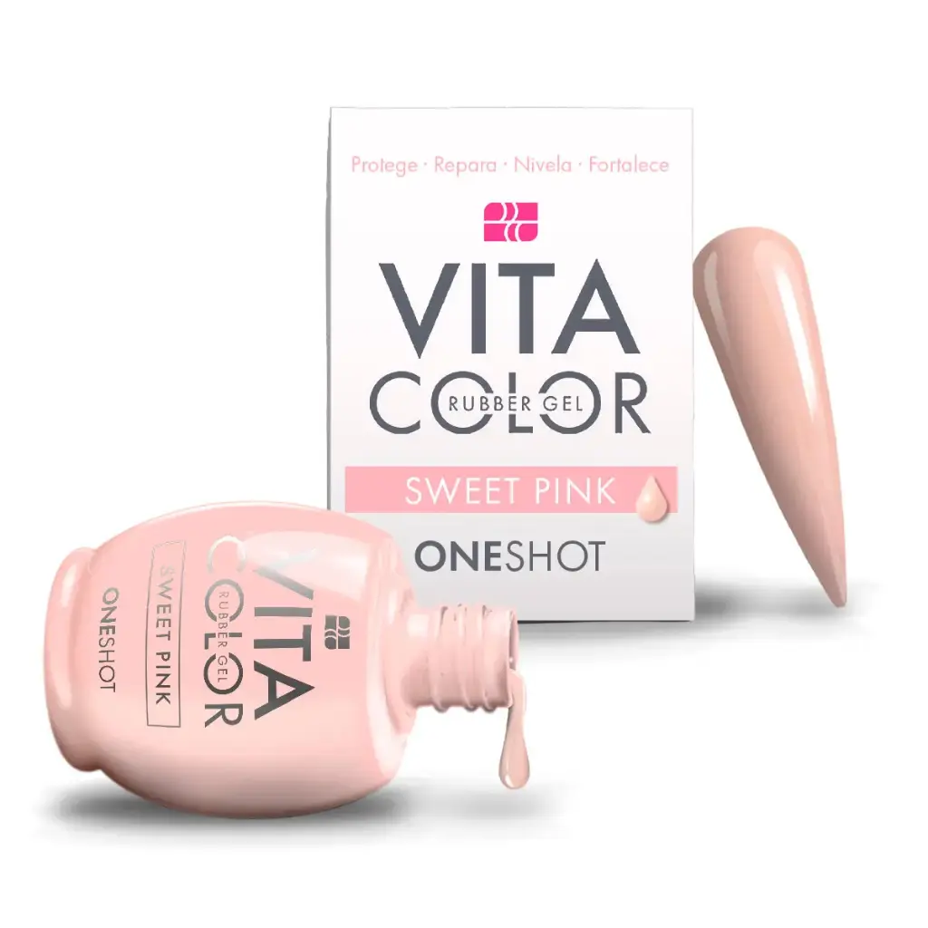 [LCGES05Z0295] Rubber Gel - VITA COLOR Sweet Pink 14 ml