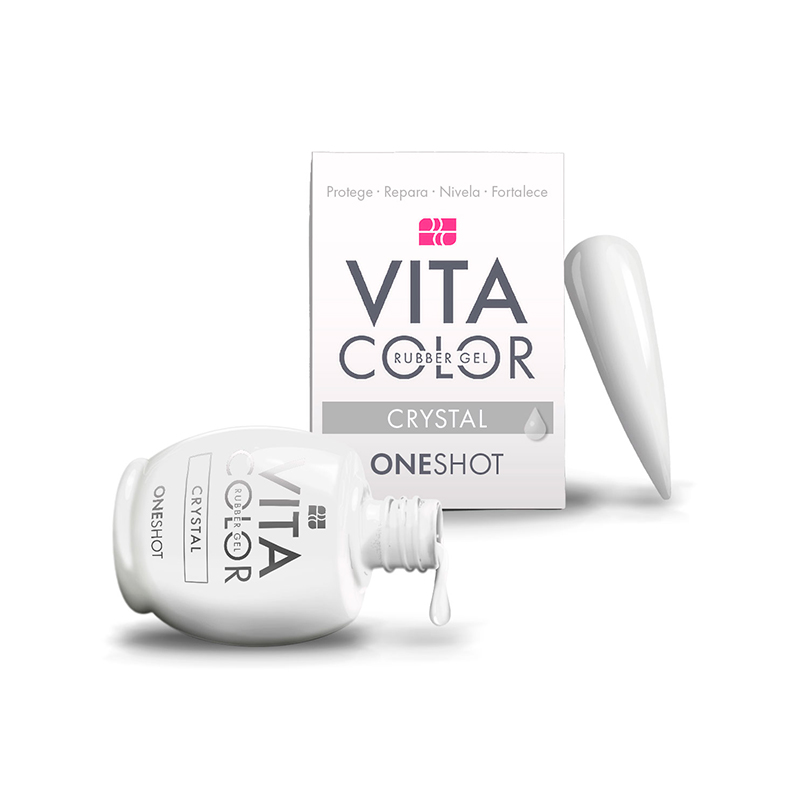 Vita Color Rubber Gel One Shot Crystal