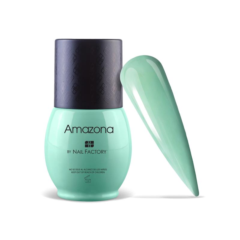 One Shot Amazona | Gel Semipermanente de Uso Híbrido en 1, 2 o 3 pasos con Triple Pigmentación | 10 ml