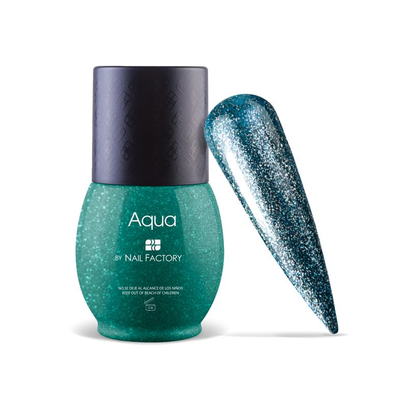 [LCGES05Z0562] One Shot Aqua | Gel Semipermanente de Uso Híbrido en 1, 2 o 3 pasos con Triple Pigmentación | 10 ml