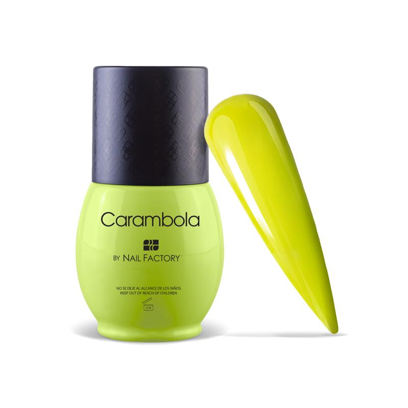 One Shot Carambola | Gel Semipermanente de Uso Híbrido en 1, 2 o 3 pasos con Triple Pigmentación | 10 ml