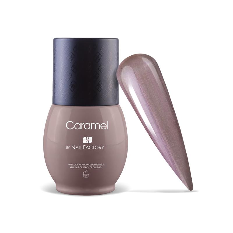 [LCGES05Z0579] One Shot Caramel | Gel Semipermanente de Uso Híbrido en 1, 2 o 3 pasos con Triple Pigmentación | 10 ml