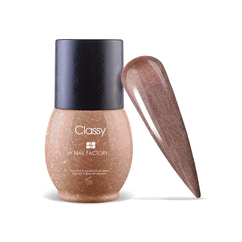 One Shot Classy | Gel Semipermanente de Uso Híbrido en 1, 2 o 3 pasos con Triple Pigmentación | 10 ml