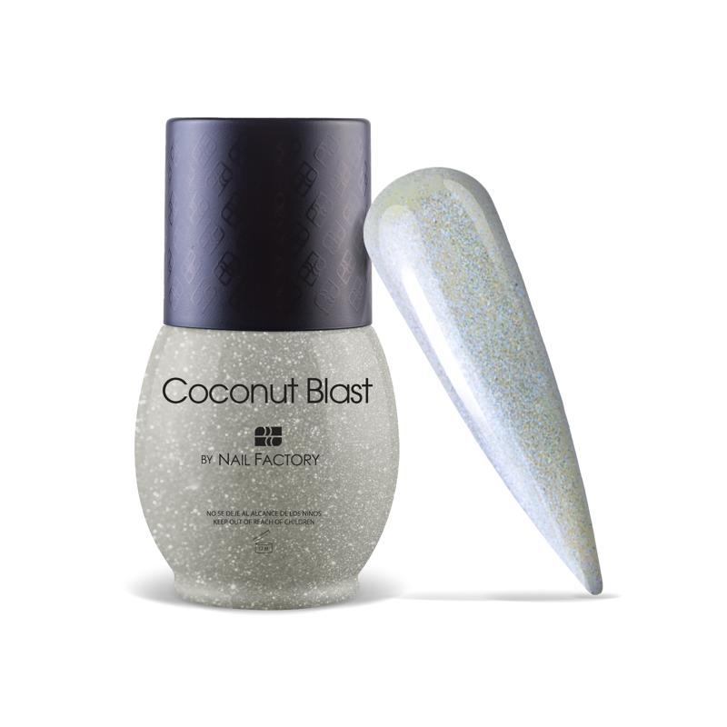 [LCGES05Z0519] One Shot Coconut Blast | Gel Semipermanente de Uso Híbrido en 1, 2 o 3 pasos con Triple Pigmentación | 10 ml