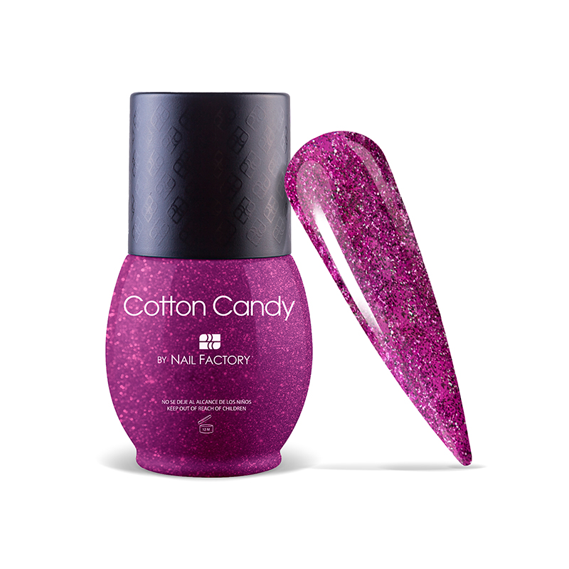 [LCGES05Z0592] One Shot Cotton Candy | Gel Semipermanente de Uso Híbrido en 1, 2 o 3 pasos con Triple Pigmentación | 10 ml