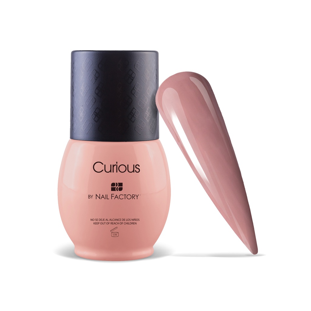 One Shot Curious | Gel Semipermanente de Uso Híbrido en 1, 2 o 3 pasos con Triple Pigmentación | 10 ml