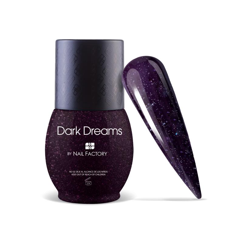 [LCGES05Z0596] One Shot Dark Dreams | Gel Semipermanente de Uso Híbrido en 1, 2 o 3 pasos con Triple Pigmentación | 10 ml
