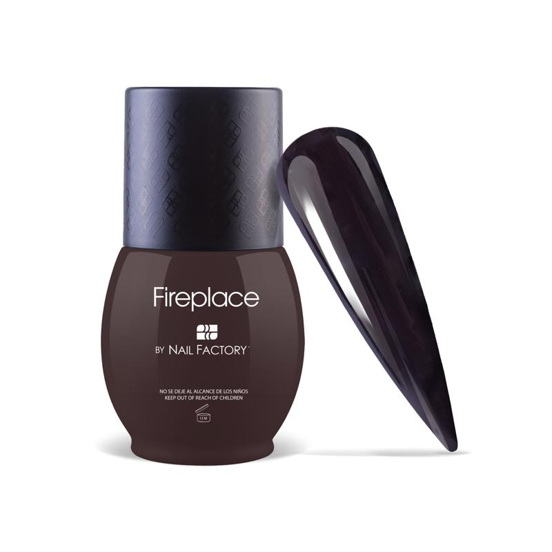 One Shot Fireplace | Gel Semipermanente de Uso Híbrido en 1, 2 o 3 pasos con Triple Pigmentación | 10 ml