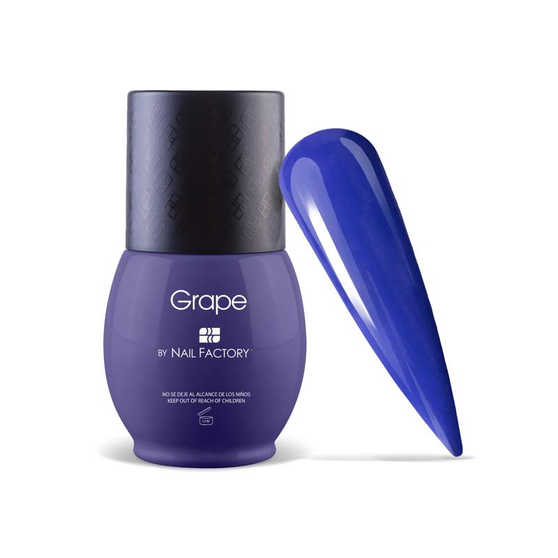 One Shot Grape | Gel Semipermanente de Uso Híbrido en 1, 2 o 3 pasos con Triple Pigmentación | 10 ml