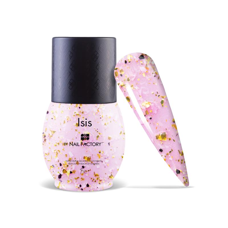 One Shot Isis |  Gel Semipermanente de 3 pasos con Triple Pigmentación | Efecto Texturizado | 10 ml