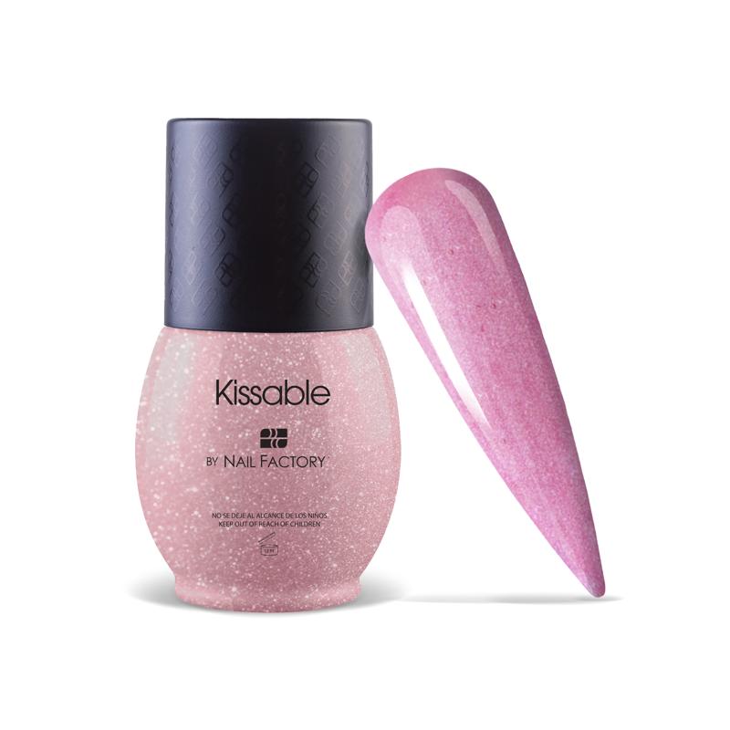 One Shot Kissable | Gel Semipermanente de Uso Híbrido en 1, 2 o 3 pasos con Triple Pigmentación | 10 ml