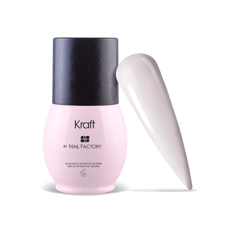 One Shot Kraft | Gel Semipermanente de Uso Híbrido en 1, 2 o 3 pasos con Triple Pigmentación | 10 ml