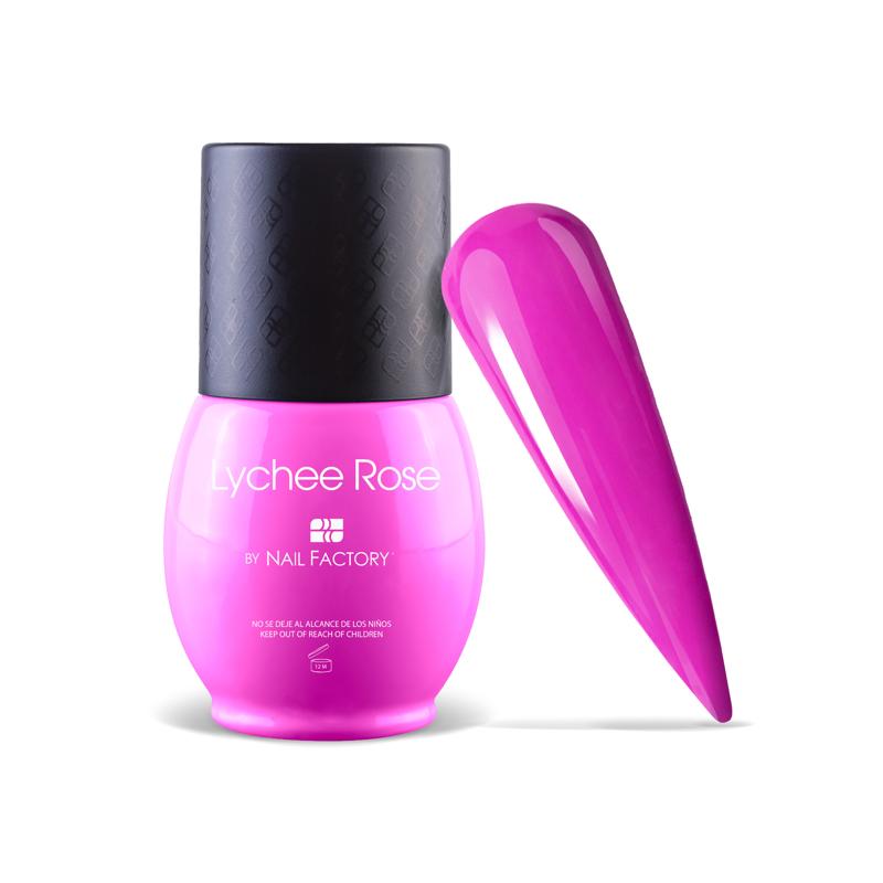 [LCGES05Z0633] One Shot Lychee Rose | Gel Semipermanente de Uso Híbrido en 1, 2 o 3 pasos con Triple Pigmentación | 10 ml