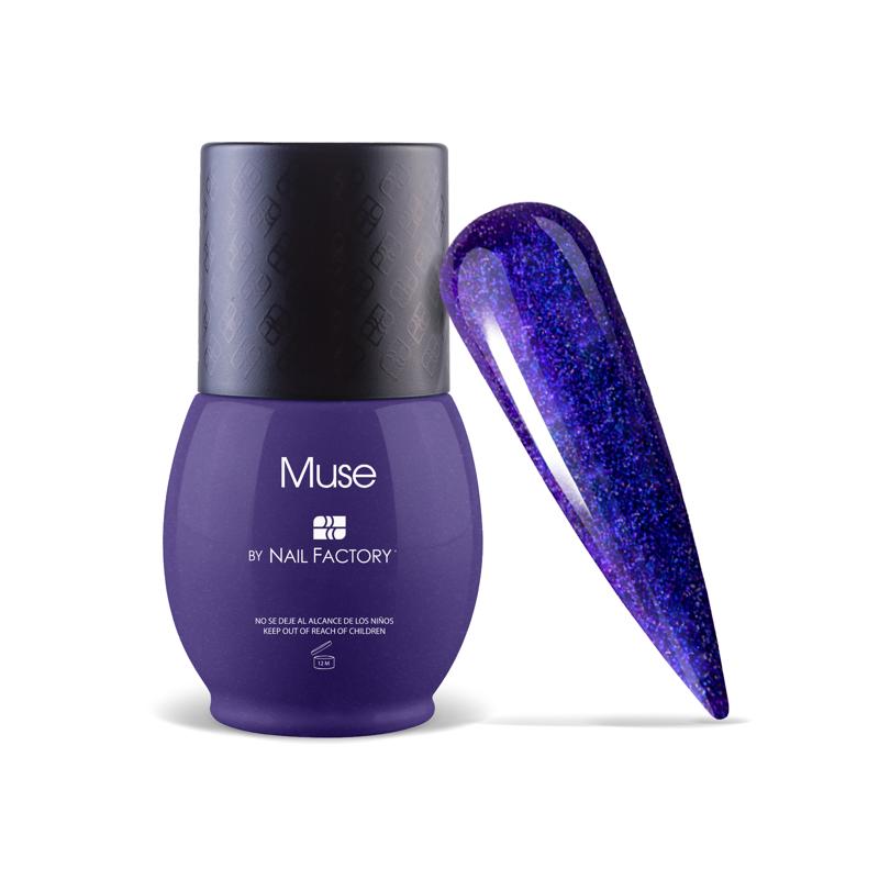 One Shot Muse | Gel Semipermanente de Uso Híbrido en 1, 2 o 3 pasos con Triple Pigmentación | 10 ml