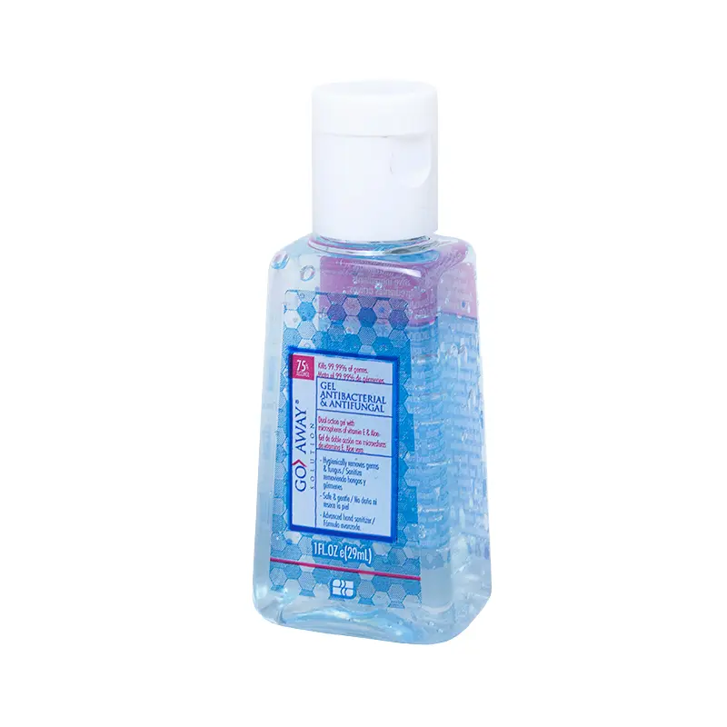 [NFTRA1PZ0018] Gel Anti Bacterial Go Away | Con 75% de Alcohol y Aloe Vera | 1 Oz