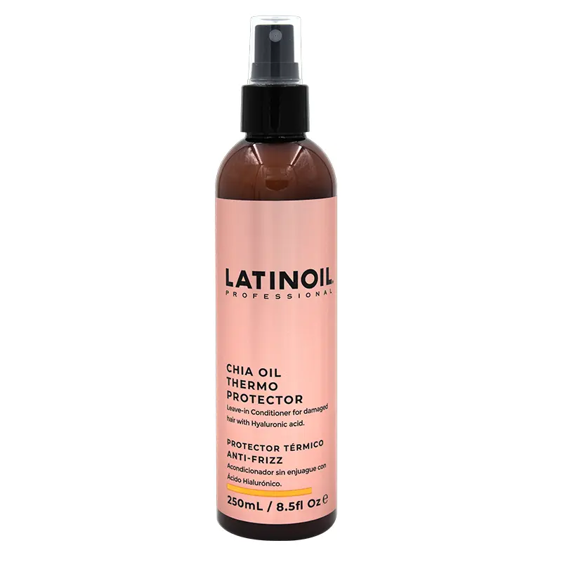 [LAT019] Thermoprotector Latinoil | Protector Térmico de Cabello adicionado con Aceite de Chía | 16 Oz