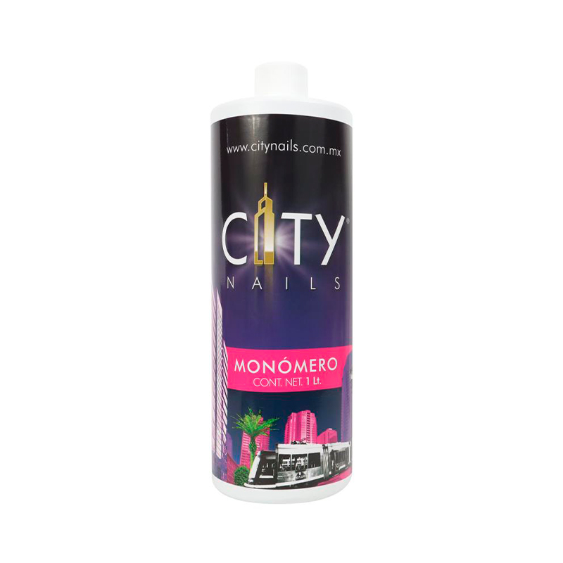 [CNMON32Z0006] Monómero City Nails | Monómero Líquido para Construcción de Uñas Acrílicas | 32 Oz
