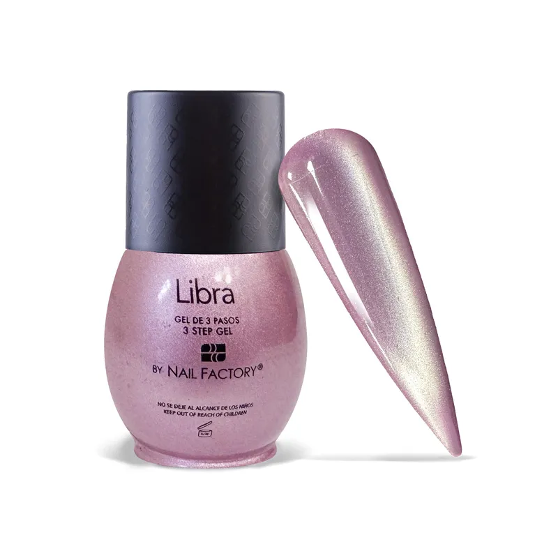 [LCGES05Z0687] One Shot Cat Eye Libra | Gel Semipermanente de Uso Híbrido en 1, 2 o 3 pasos con Triple Pigmentación | Efecto Ojo de Gato | 10 ml