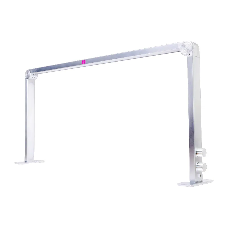 [NFELE1PZ0015] Glow Bar Lamp Nail Factory | Lámpara Led Escritorio 180° Grados Luz Cálida y Fría Potencia Ajustable| 127 V | Plata