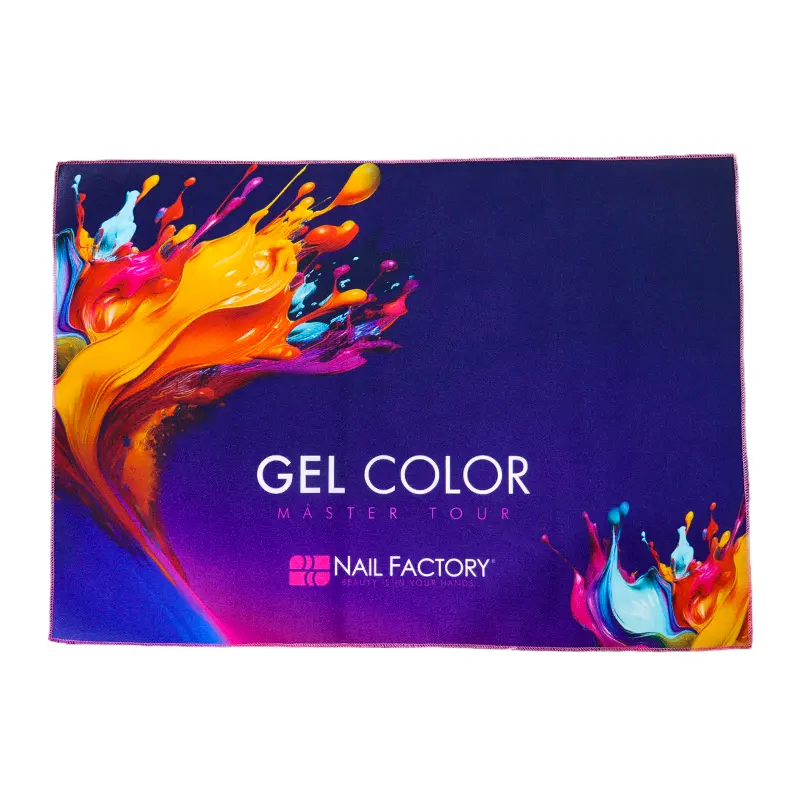 [NFPRO1PZ0120] Mantel Nail Factory | Diseño Gel Color para Mesa de Manicurista| 1 pz