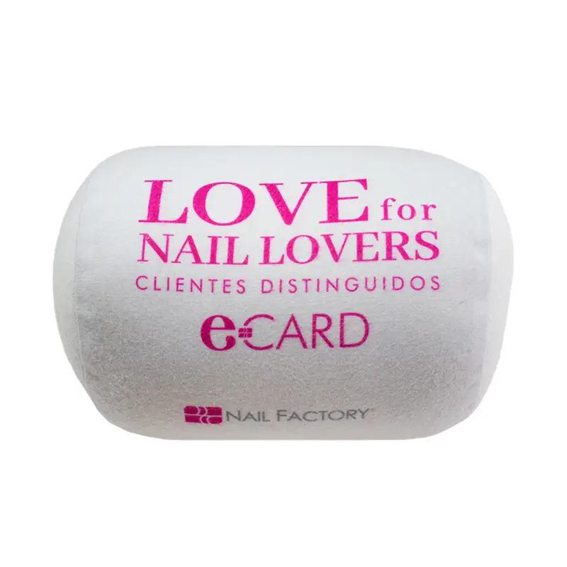 [NFPRO1PZ0504] Cojín Nail Factory | Cojin para Mesa de Manicura Diseño Nail Lovers | 1 pz