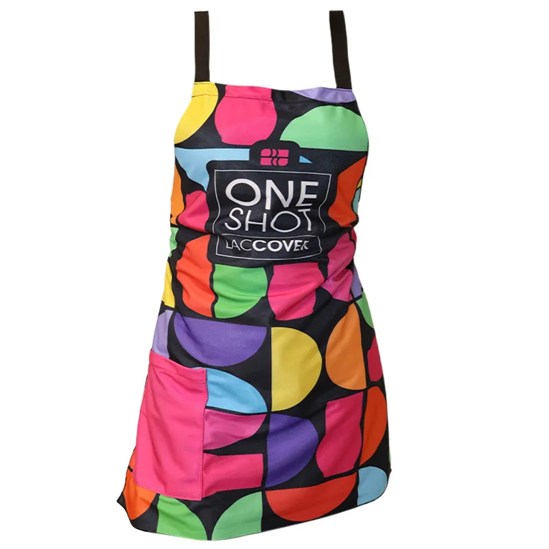 Mandil One Shot | Mandil para Manicurista | Colores | 1 pz