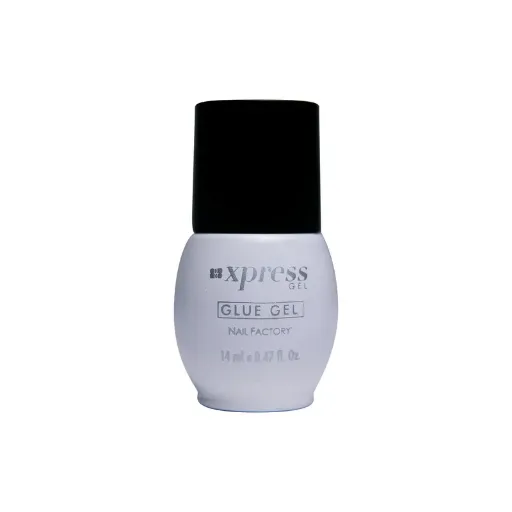 Xpress Glue Gel Nail Factory | Gel Adhesivo para Xpress Gel Tips | 0.5 Oz