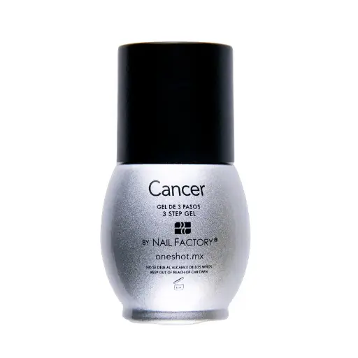 One Shot Cat Eye Cancer | Gel Semipermanente de Uso Híbrido en 1, 2 o 3 pasos con Triple Pigmentación | Efecto Ojo de Gato | 10 ml