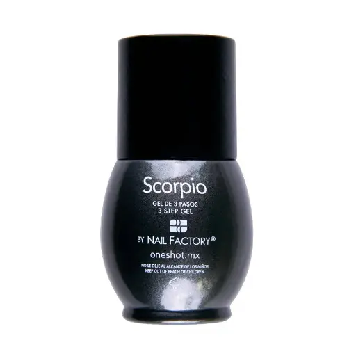 One Shot Cat Eye Scorpio | Gel Semipermanente de Uso Híbrido en 1, 2 o 3 pasos con Triple Pigmentación | Efecto Ojo de Gato | 10 ml