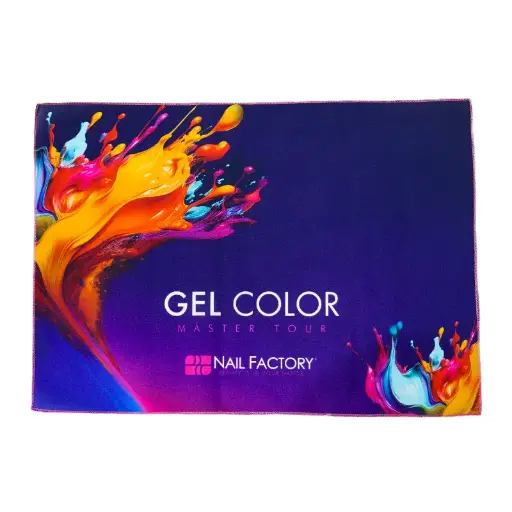 Mantel Nail Factory | Diseño Gel Color para Mesa de Manicurista| 1 pz