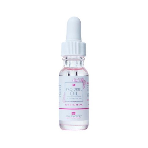 Aceite Pro Drill Oil Nail Factory | Aceite Protector para Uso de Drill | 0.5 Oz