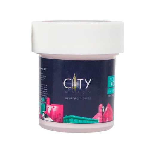 [CNACR05Z0005] Acrílico Rosa Para Uñas City Nails 0.5 Oz