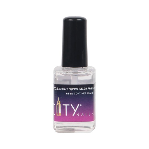 [CNBRI15M0001] Brillo Sealer Top Para Uñas Acrílicas City Nails 15 ml