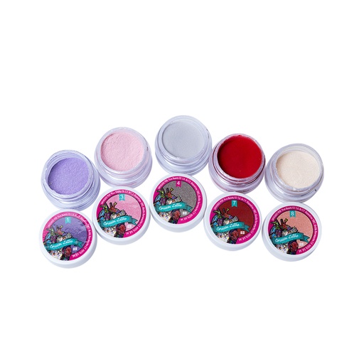 [NFCOL05Z0440] Colección Polvo Acrílico Corazón Latino Vol. 2 0.8 oz