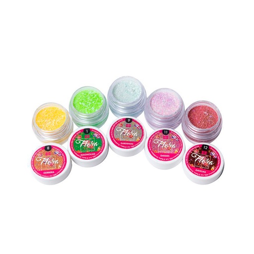 [NFCOL05Z0443] Colección Polvo Acrílico Flora Vol. 2 0.8 oz