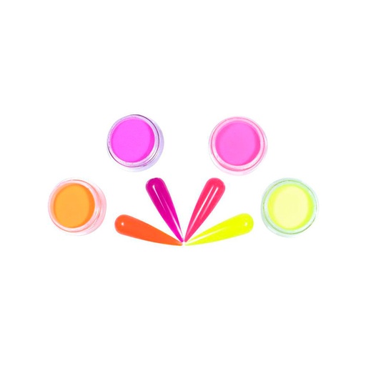 [NFCOL05Z0450] Colección Polvo Acrílico Neón Vol. 2