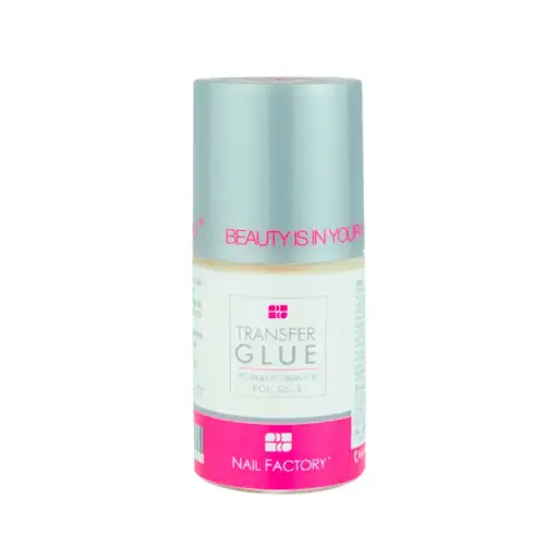 Foil Glue Nail Factory | Pegamento para Papel Foil Diseños y Decoración de Uñas | 0.5 Oz