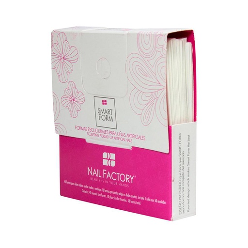 [NFTIP1PZ0101] Formas Para Uñas Esculturales Smart Form 30 Pzas