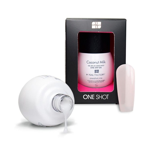 [LCGES05Z0326] Gel Semipermanente Traslúcido One Shot Coconut Milk 10 ml