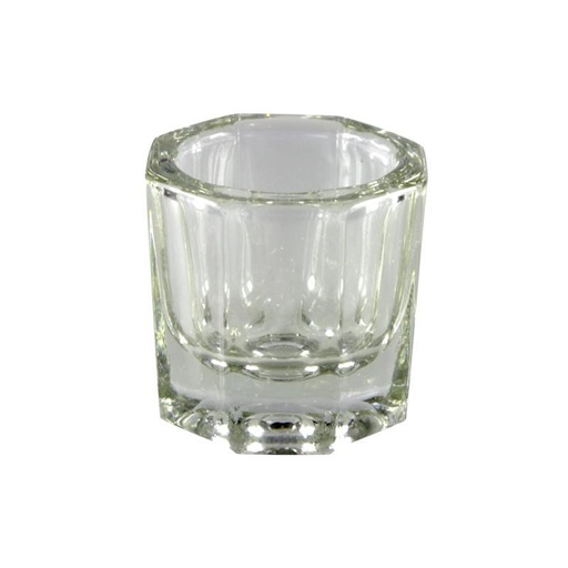 Vasito de Vidrio Nail Factory | Contenedor Pequeño de Vidrio | 1 pz