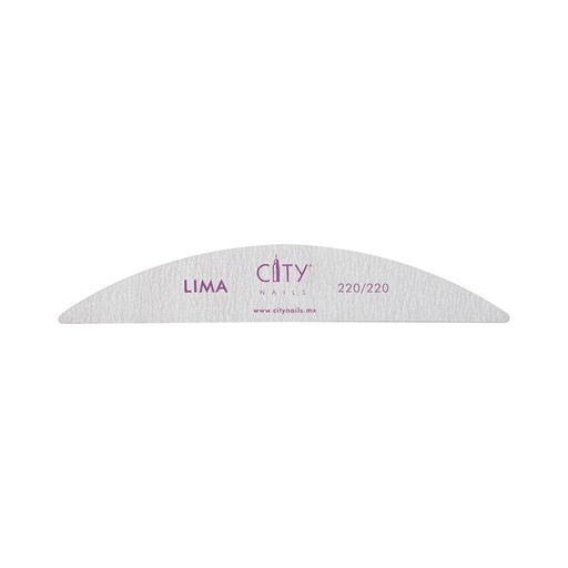 [CNLIM1PZ0002] Lima Para Manicura Doble Cara Filo 220/220 City Nails