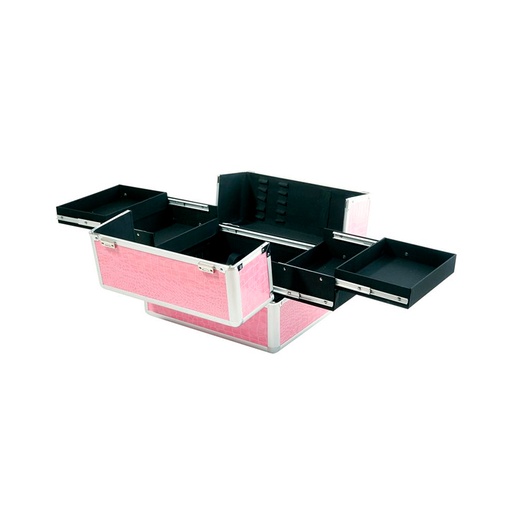[MA110R1] Maletín Reforzado Cosmetiquera Profesional Only Cases Pink