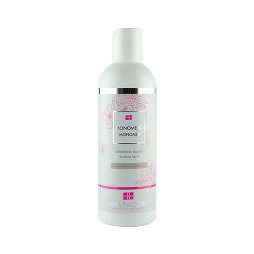 Monómero Nail Factory | Monómero Líquido para Construcción de Uñas Acrílicas | 8 Oz