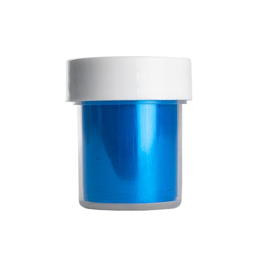 [NFDEC1PZ1339] Papel Foil Azul Para Uñas