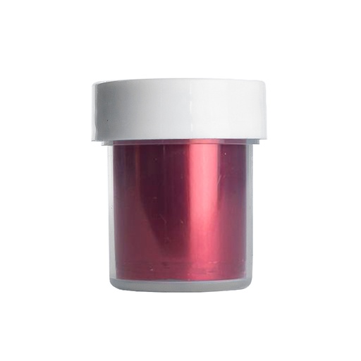 [NFDEC1PZ1341] Papel Foil Rojo Para Uñas